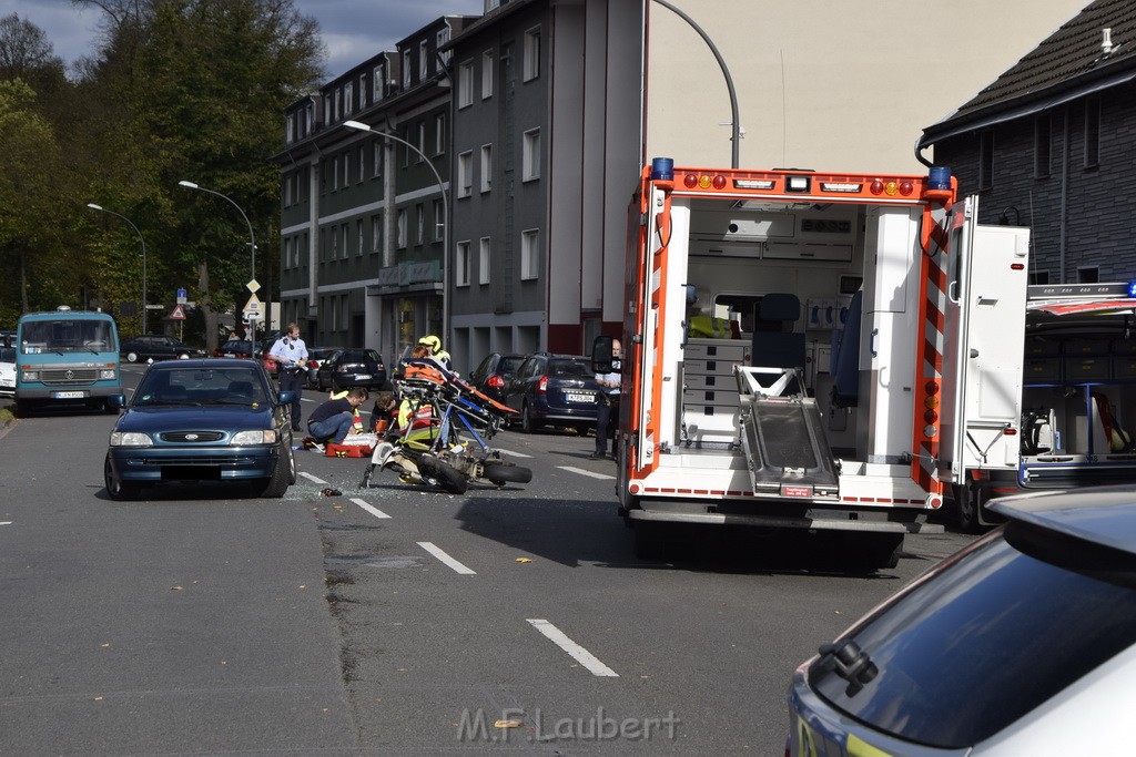 VU Krad PKW Koeln Duennwald Berlinerstr P003.JPG - Miklos Laubert